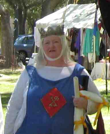 A memorial image of Dame Claire T&oslash;nnesdtr